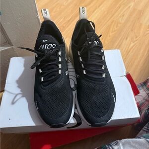 Nike Air Max 270 Black and White Sneakers